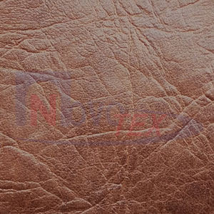 Отделка двери винилискожей: Какао цвет