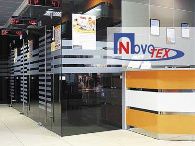 Система цельностеклянных перегородок ALT 115