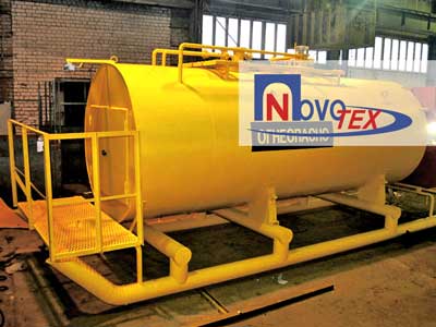 Двухсекционная мобильная АЗС для Астраханского газового месторождения