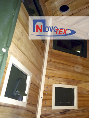 Бронеколпак внутри