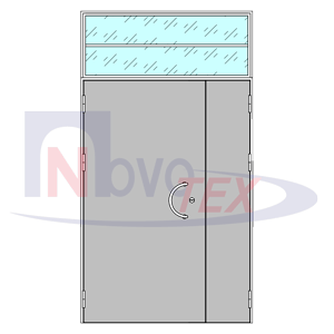 ДМУ-2 с остеклённой фрамугой