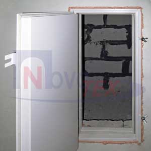 ЛП, люк противопожарный для вентиляционной шахты с барашками