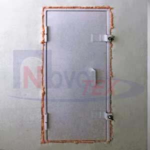 ЛП, люк противопожарный для вентиляционной шахты с барашками