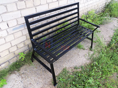 Скамейка металлическая