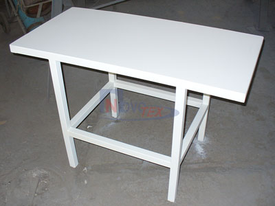 Стол производственный 600х1200 мм, высота 750 мм, с регулировкой по высоте ±50 мм