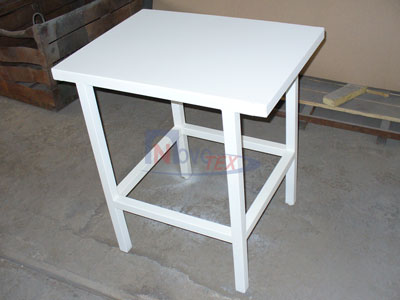 Стол производственный 600х800 мм, высота 820 мм, с регулировкой по высоте ±50 мм